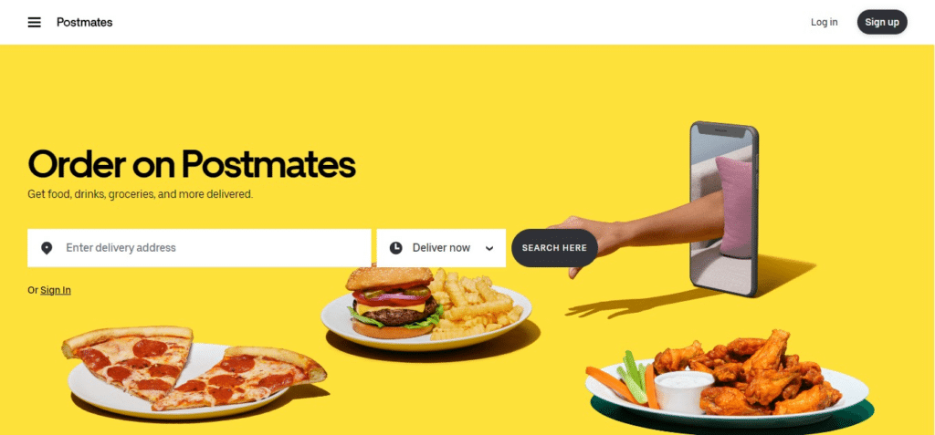 Postmates Highest Paying App