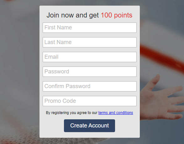 Provisional Account Creation: Click on the “Join Now” button and enter your details such as your name, email address, and password.