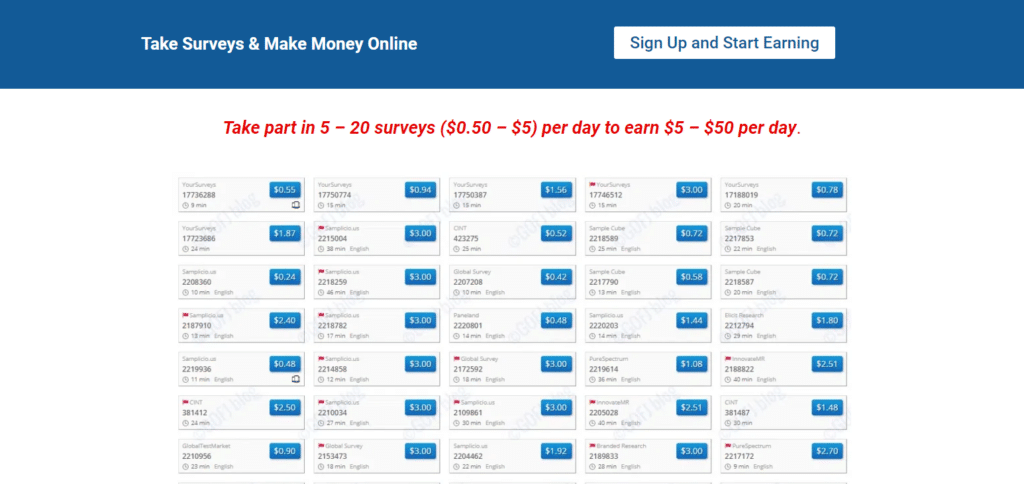 Survey Junkie Alternative to Rewardia Survey