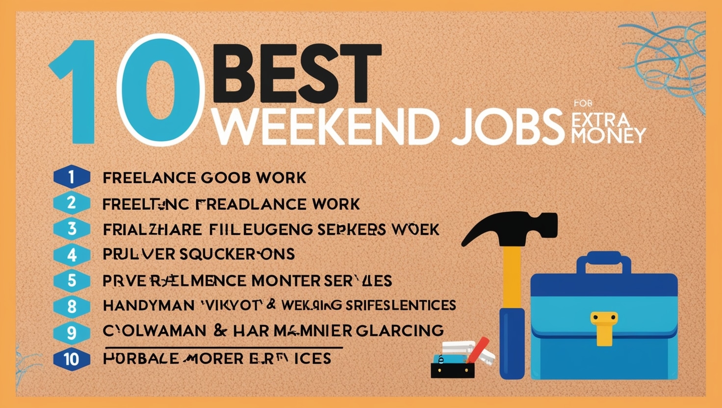 10 Best Weekend Jobs For Extra Money